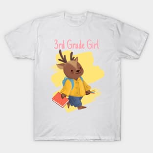 Third Grade Girl T-Shirt